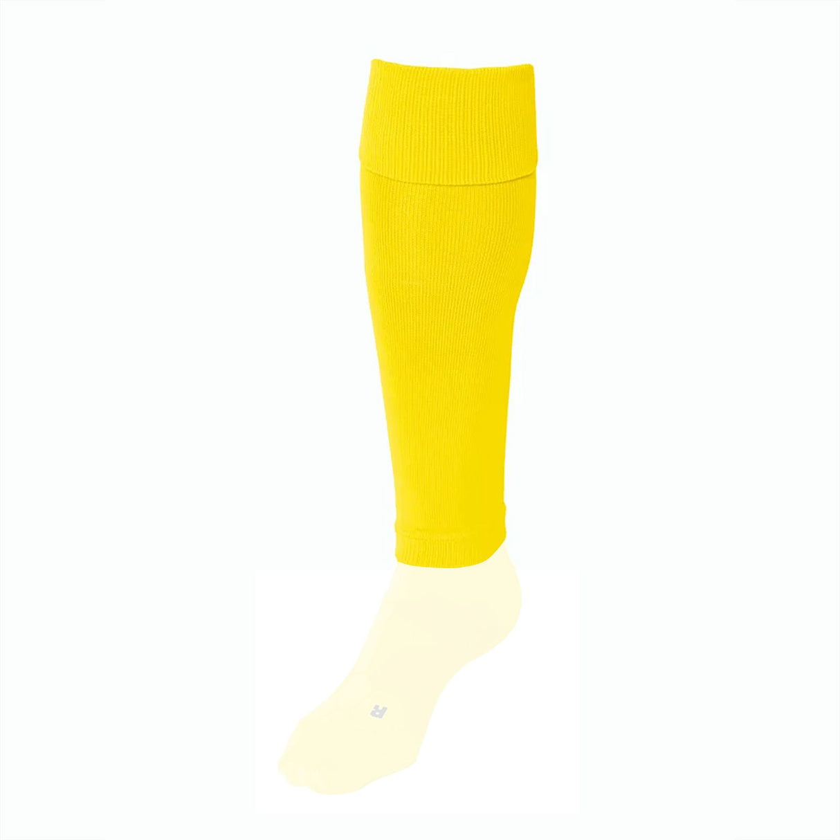 Fussballstulpen One Size Stutzen Röhrensocke Tube Socke Tubxx Gelb