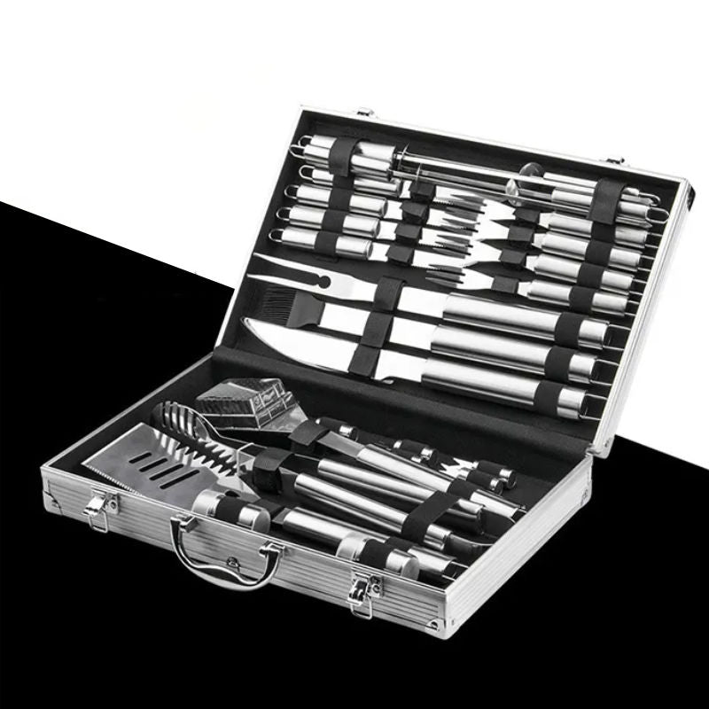 Grillbesteck Grillkoffer Grillset Grillausstattung Grillzubehör