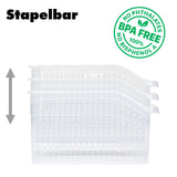 Kühlschrank-Box Set Kühlschrankorganizer Set Aufbewahrungsbehälter Set