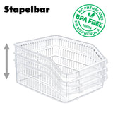 Kühlschrank-Box Kühlschrankorganizer Aufbewahrungsbox Küchenbehälter