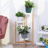 Blumenständer Pflanzen Ständer Regal Halter Treppe Gestell Blumentisch