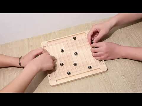 Magnetisches Schachspiel Magnetschach Schachbrett mit Magnetsteinen Magnetic Chess