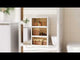 Modul-Set 45 Vorratsschrank Faltbox 1 Basis 4 Erweiterungen