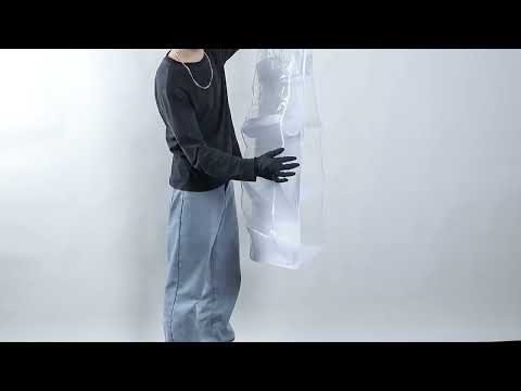 Hängende Aufbewahrungstasche Handtaschen Organizer 8 Fächer Weiss