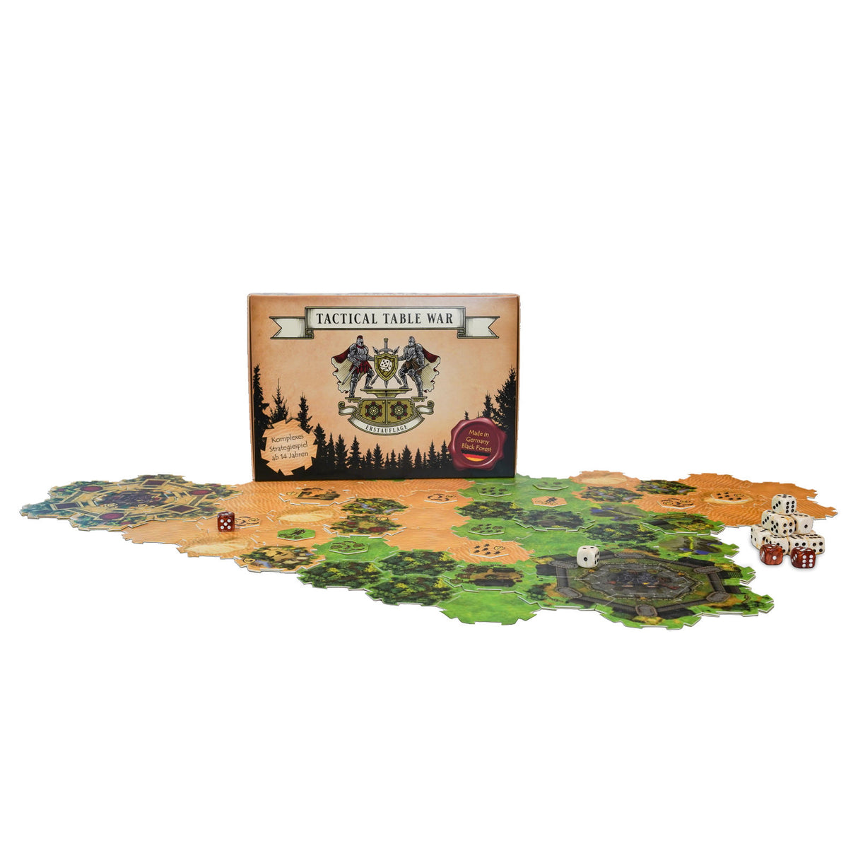 Tactical Table War - Das taktische Basisbau-Tabletop-Brettspiel